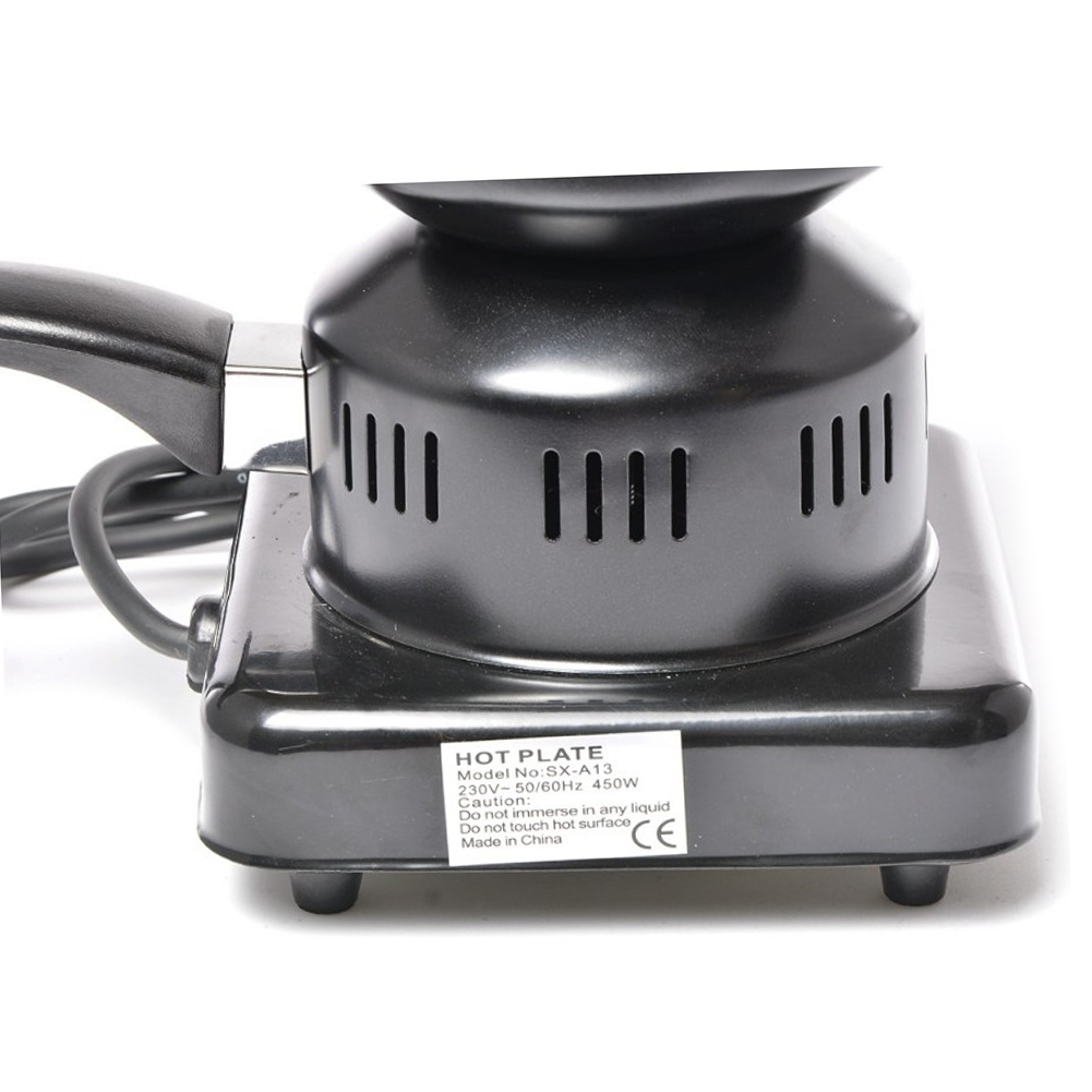 Calentador eléctrico de carbón - Coffee Tea Etc reseña y precio