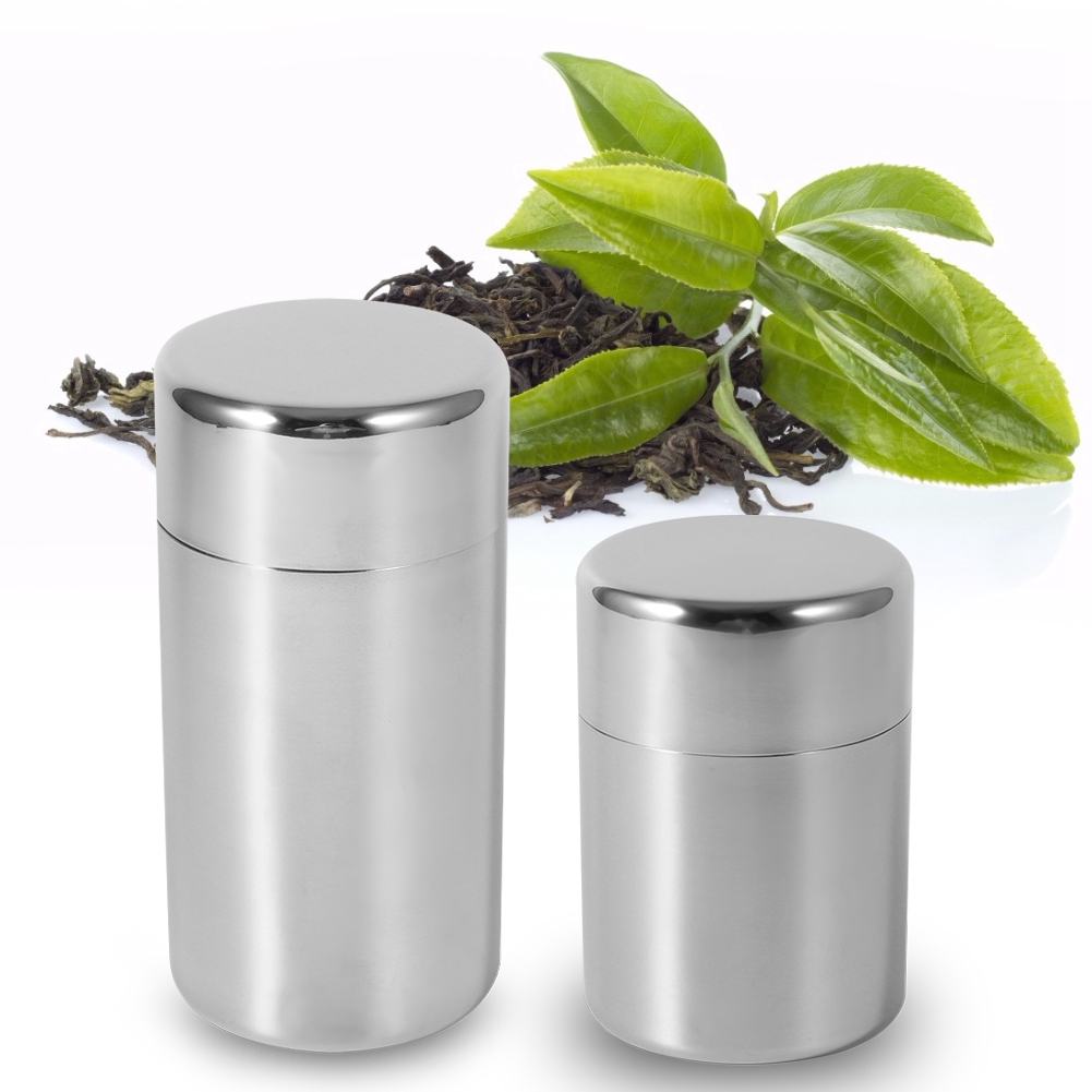 Recipientes de Acero Inoxidabl - Canister Coffee Sugar Tea reseña y precio