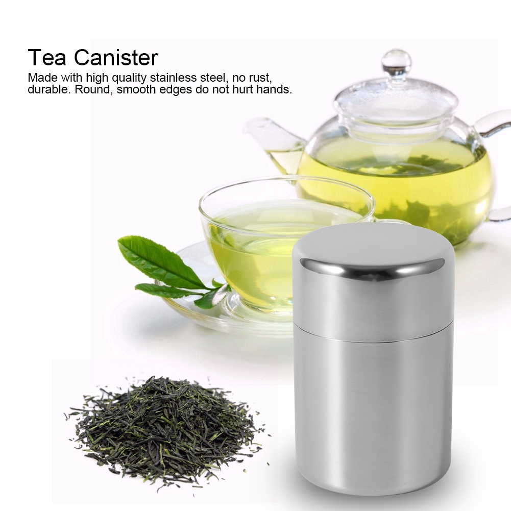 Recipientes de Acero Inoxidabl - Canister Coffee Sugar Tea reseña y precio
