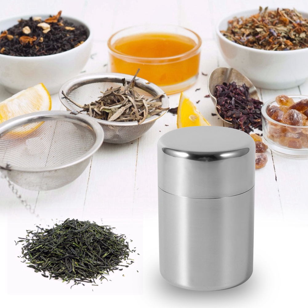 Recipientes de Acero Inoxidabl - Canister Coffee Sugar Tea reseña y precio