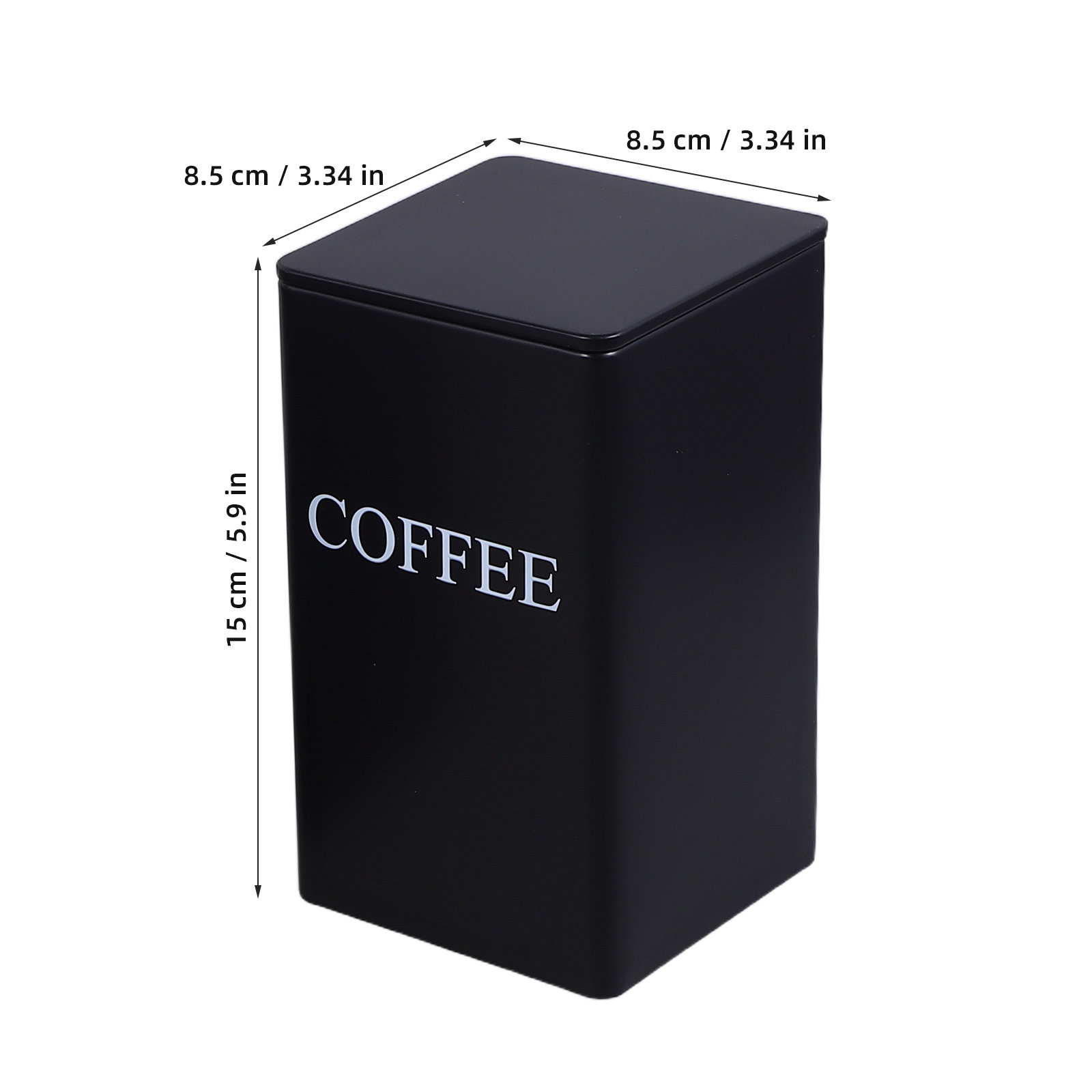 Juego de 3 recipientes metálic - Canister Coffee Sugar Tea reseña y precio