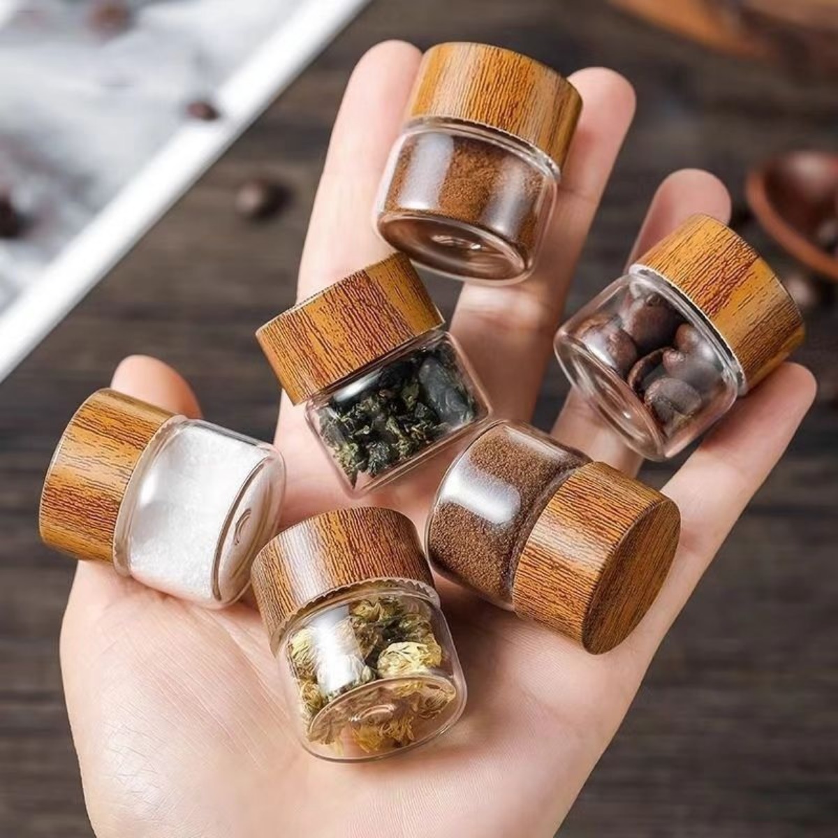 10 Frascos de Vidrio para Espe - Canister Coffee Sugar Tea reseña y precio