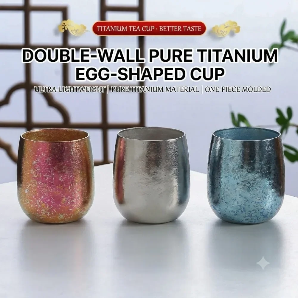 Taza de café de titanio puro d - Coffee Tea Flask reseña y precio