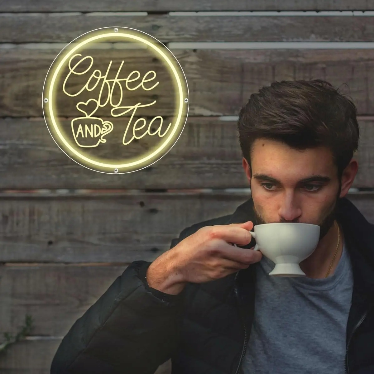 Letrero de neón de café y té,  - Coffee Tea Neon Sign reseña y precio
