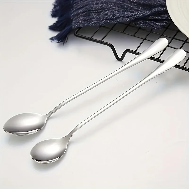 Juego de cucharas de mango lar - Coffee Tea Sugar Set reseña y precio