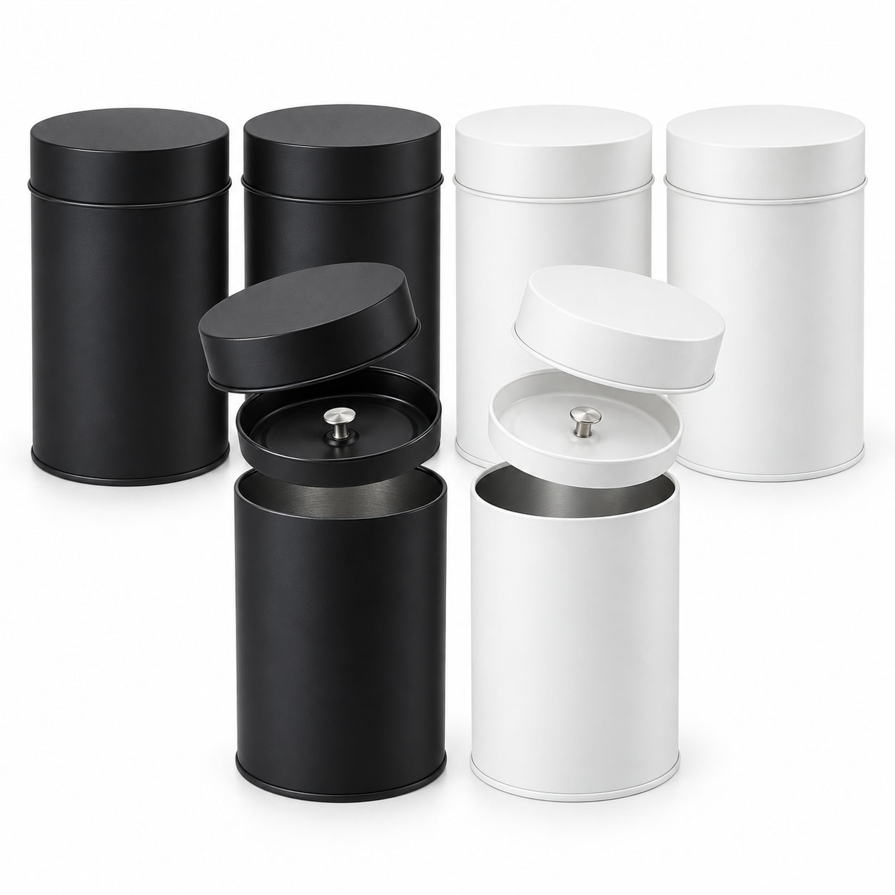Lata de té de 4/2 piezas con d - Coffee Tea Etc reseña y precio