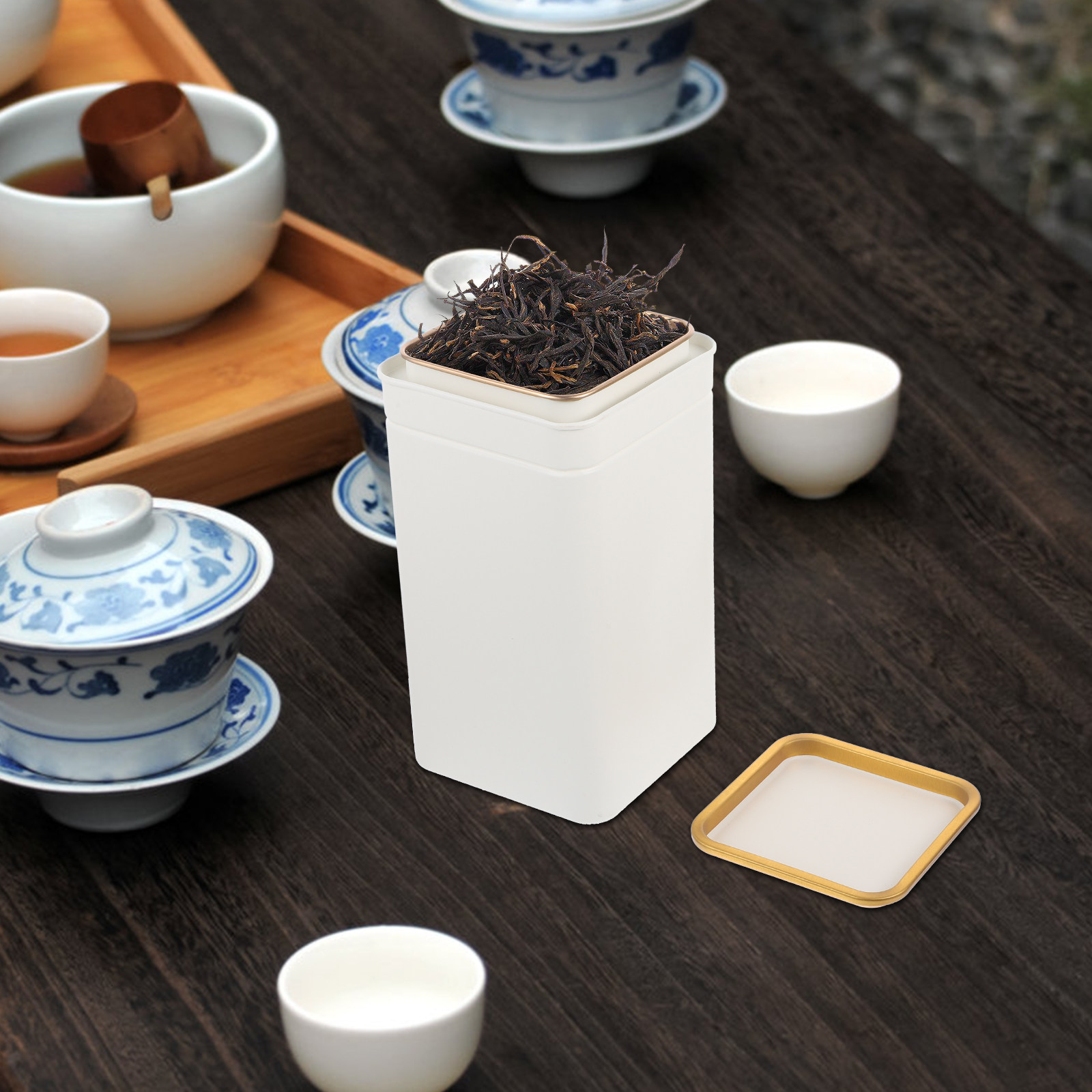 1 unidad de lata de hojalata d - Canister Coffee Sugar Tea reseña y precio