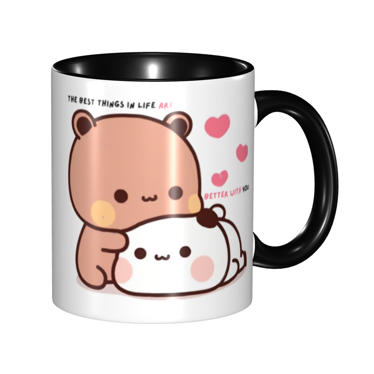 Taza personalizada de cerámica - Coffee Tea Love reseña y precio