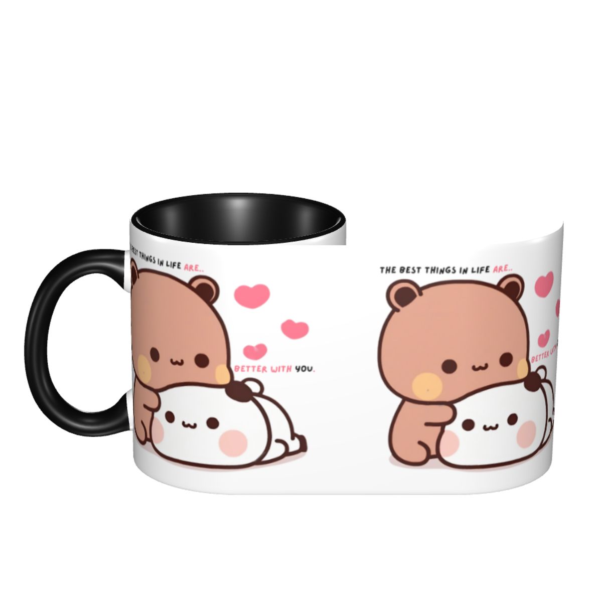 Taza personalizada de cerámica - Coffee Tea Love reseña y precio