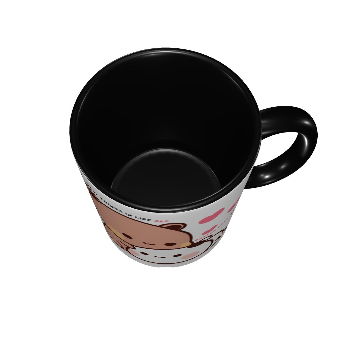 Taza personalizada de cerámica - Coffee Tea Love reseña y precio
