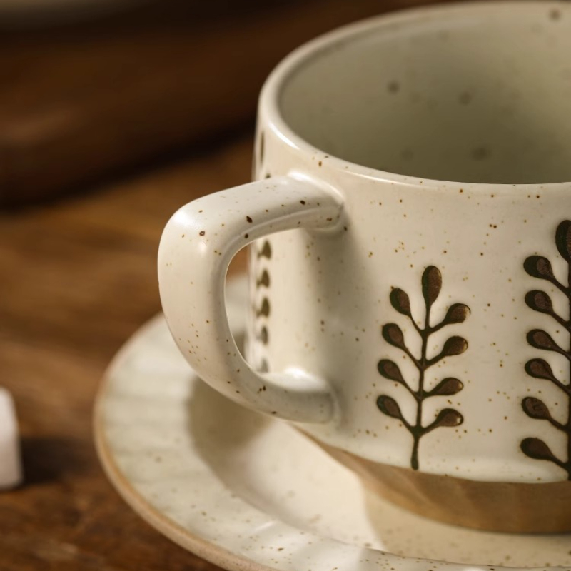 Taza de cerámica Retro, juego  - Coffee Tea Flask reseña y precio