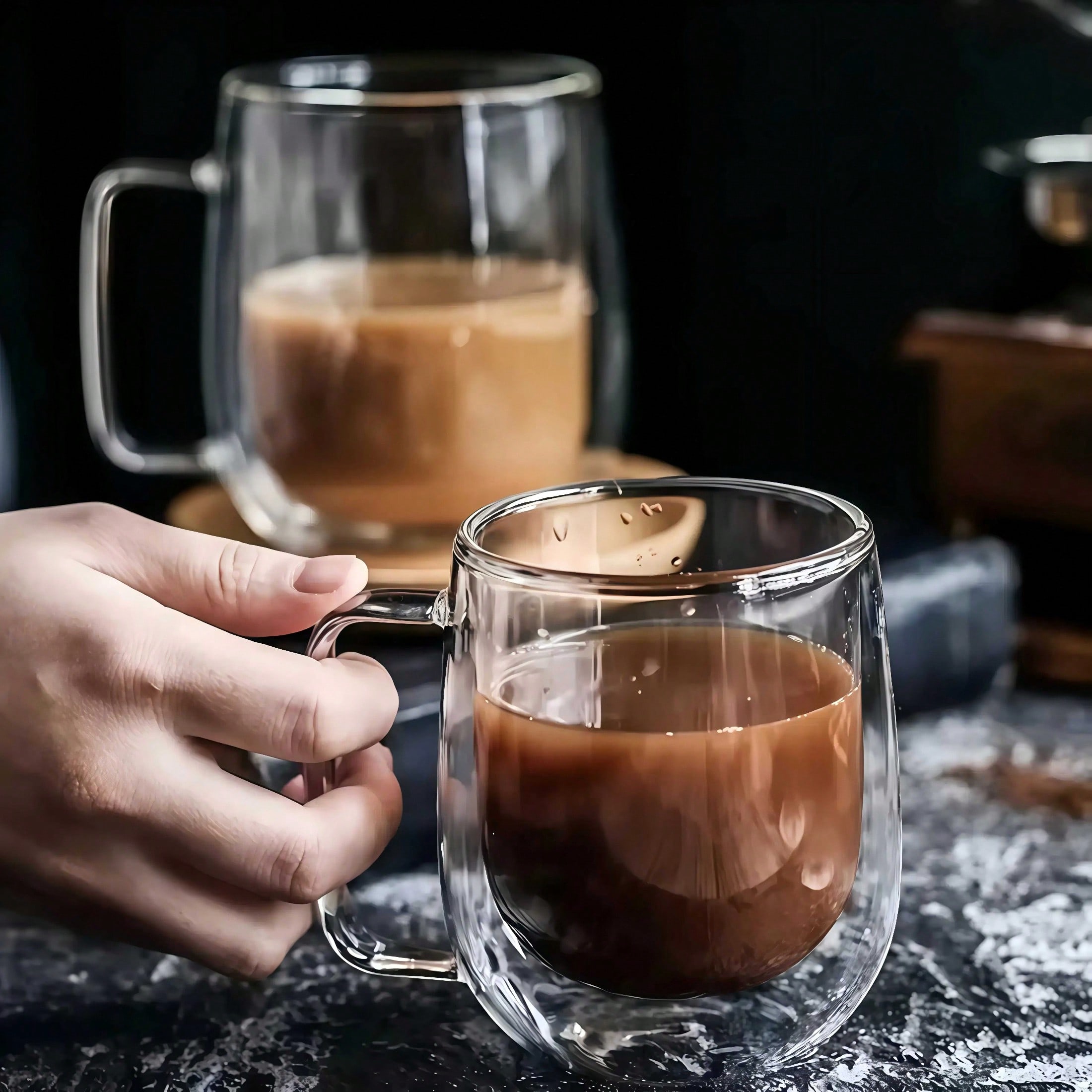 Juego de 4 tazas de café de vi - Coffee Tea Etc reseña y precio