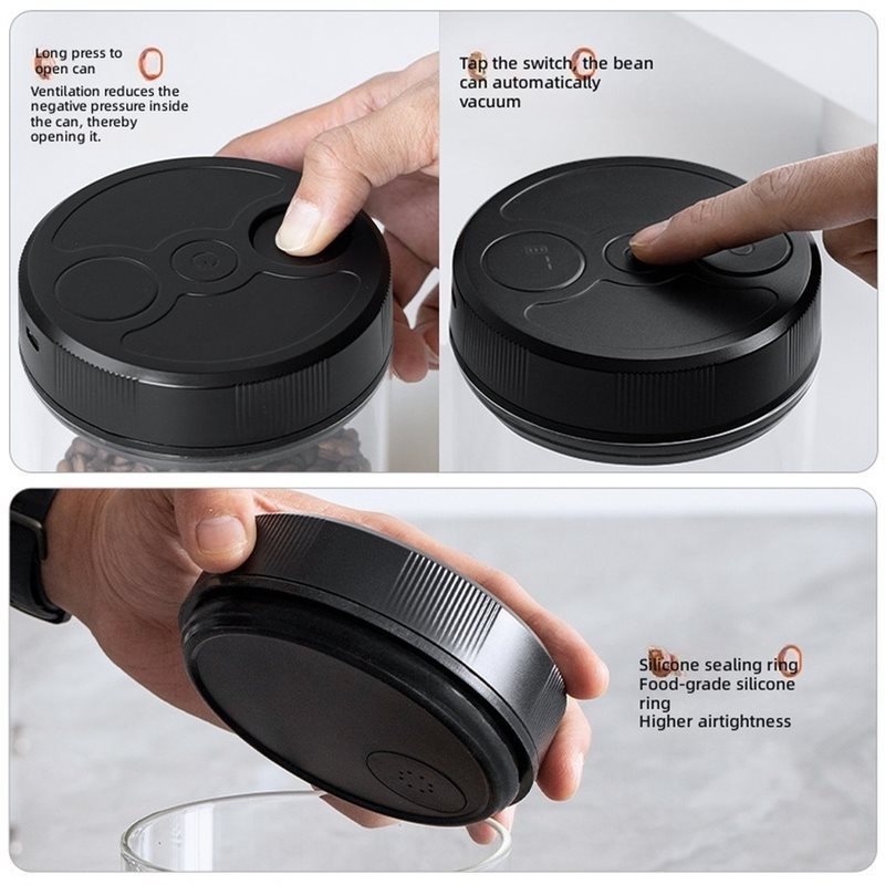 Recipiente hermético para café - Canister Coffee Sugar Tea reseña y precio
