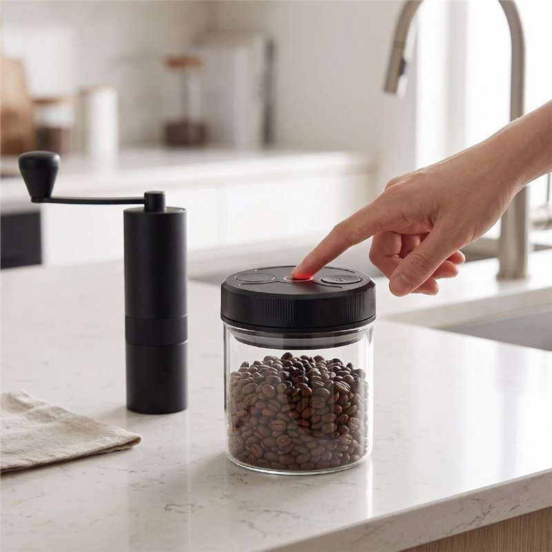 Recipiente hermético para café - Canister Coffee Sugar Tea reseña y precio