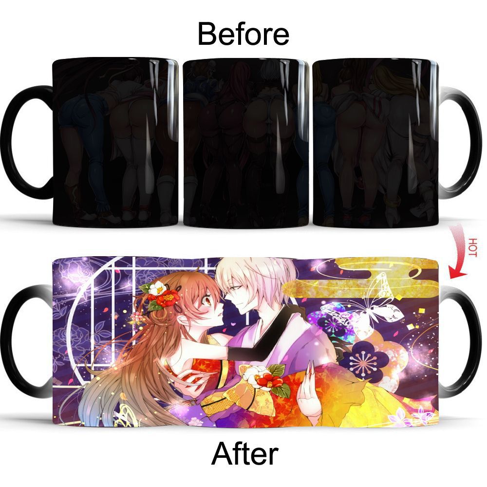 Kamisama Love Taza que cambia  - Coffee Tea Love reseña y precio