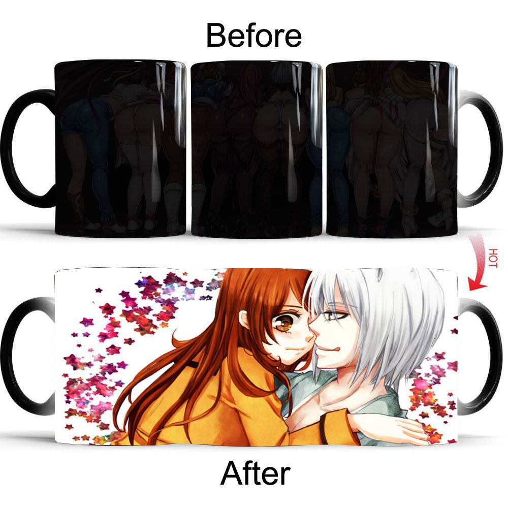 Kamisama Love Taza que cambia  - Coffee Tea Love reseña y precio