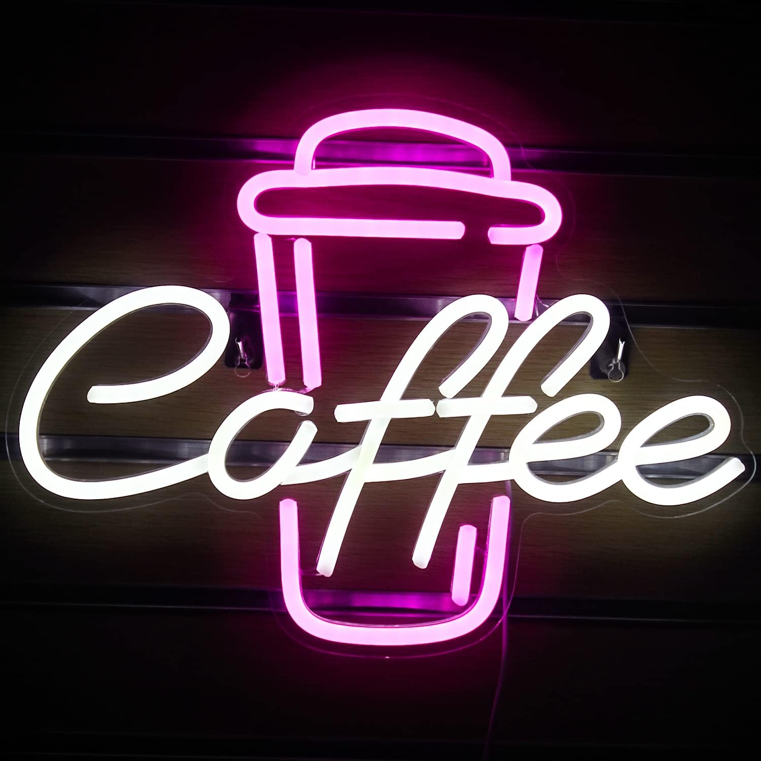 Letrero Luminoso LED de Café e - Coffee Tea Neon Sign reseña y precio