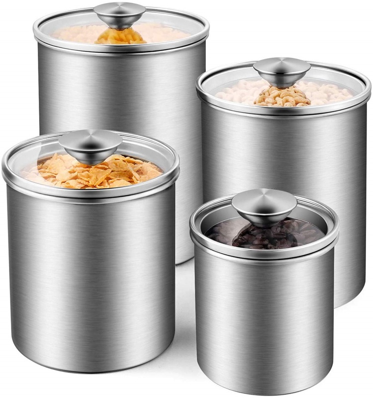 Contenedores de almacenamiento - Canister Coffee Sugar Tea reseña y precio