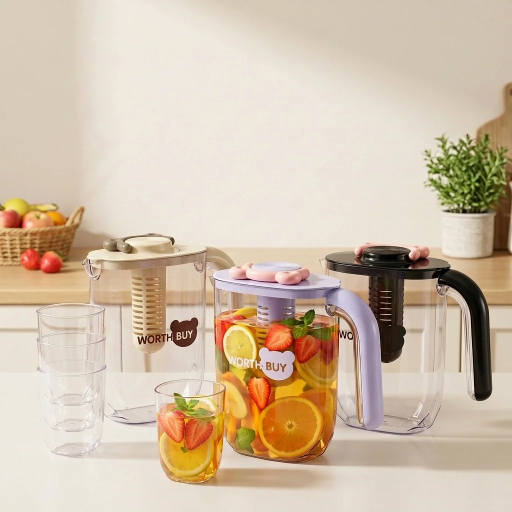 Jarra de agua de plástico tran - Cold Brew Bottle reseña y precio