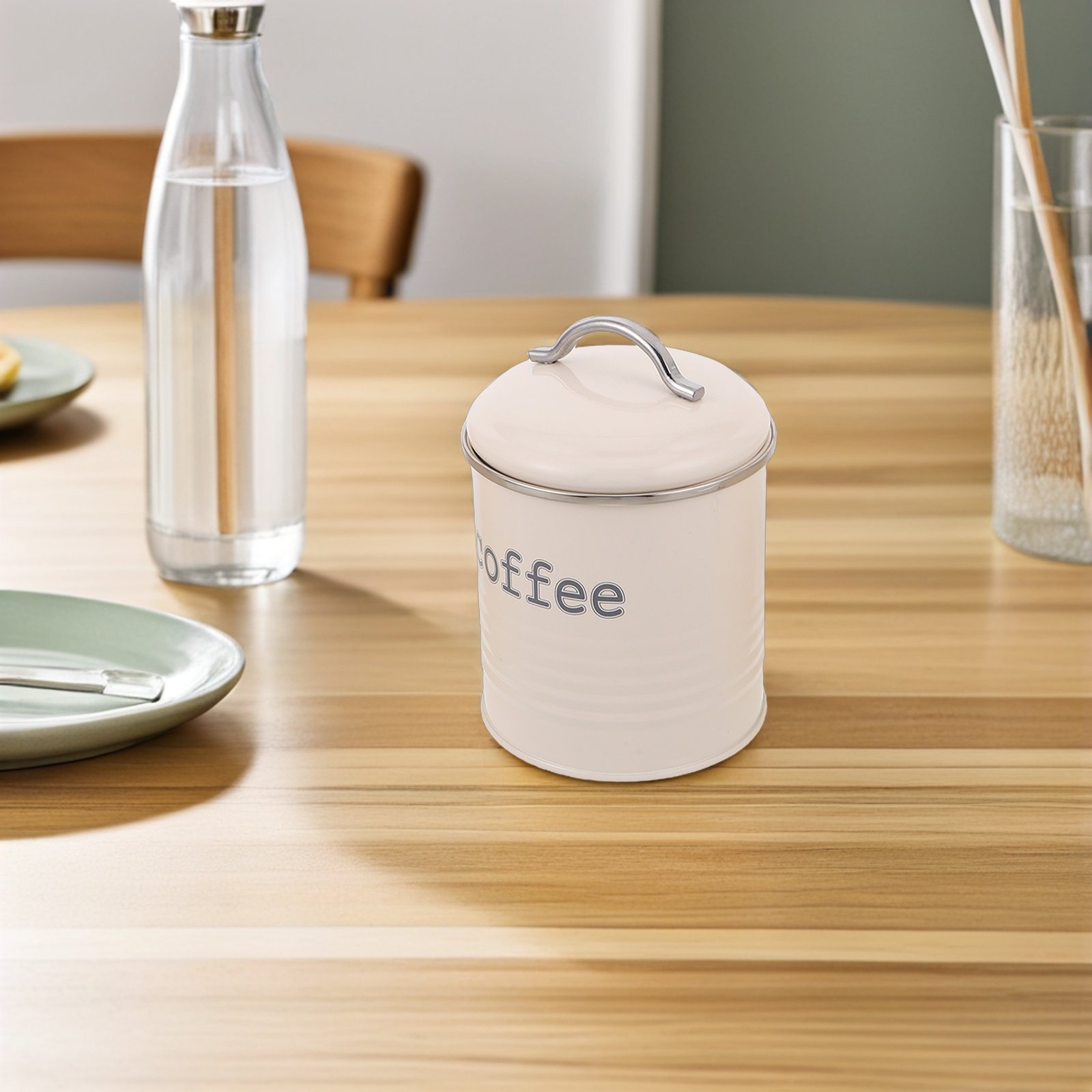 Juego de 3 Recipientes Herméti - Canister Coffee Sugar Tea reseña y precio