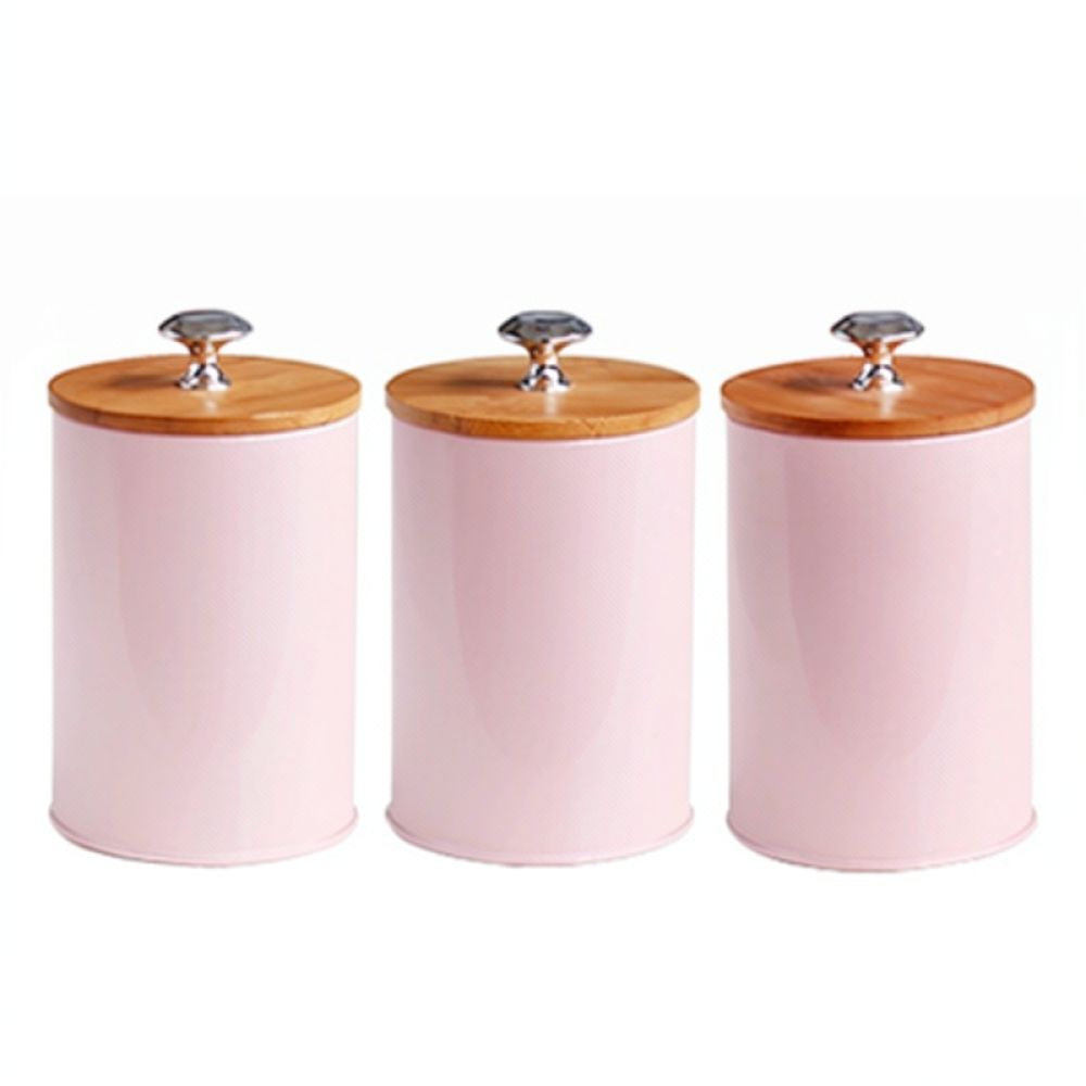Recipiente de metal con tapa d - Canister Coffee Sugar Tea reseña y precio